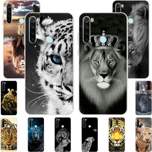 The Lion king animal Silicone Case For Xiaomi Pocophone F1 9T 9 9SE 8 A2 Lite A1 A3 Go Mix3 Redmi K20 7A S2 Note 8T 4X 5 6 7 Pro
