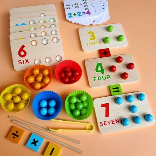 Wooden Montessori Educational Toys For Children Kids Early Learning Infant Shape Color Match Board Toy For 3 Year Old Kids Gift