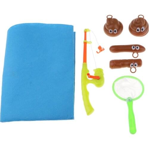 Kids Fishing Fun Poop Games Pretend Play Educational Toys Toys Gifts Fishing Game Toys