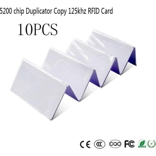 Duplicator Copy 125khz RFID Card Proximity Rewritable Writable Copiable Clone Duplicate Access Control Accessori 5200IC chip