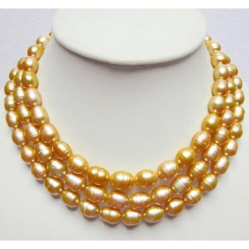 HOT HUGE 13MM NATURAL SOUTH SEA GOLDEN PEARL NECKLACE 50" 925silver GOLD CLASP