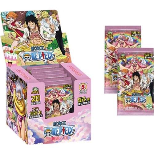 Luffy Roronoa Sanji Nami Paper Card Letters One Games Children Anime Peripheral Character Collection Kids Gift Playing Card Toy