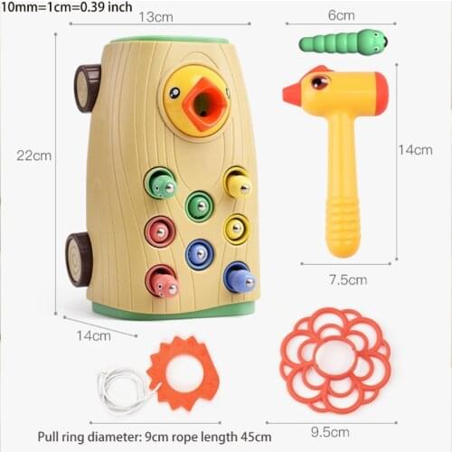 T5EC Woodpeckers Insect Catching Game for Kids Over 4 Year Old Montessori Game Play Toys Meaningful Table Games