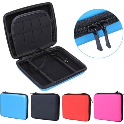 New Hard EVA Storage Zip Case Protective Holder for Nintendo 2DS Case Game Card Shell Cover Bag High Quality Game Card Shell New