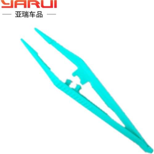 Disposable plastic tweezers First Aid Kit Accessories Environmental Protection pp Clip tooth tweezers beauty spot