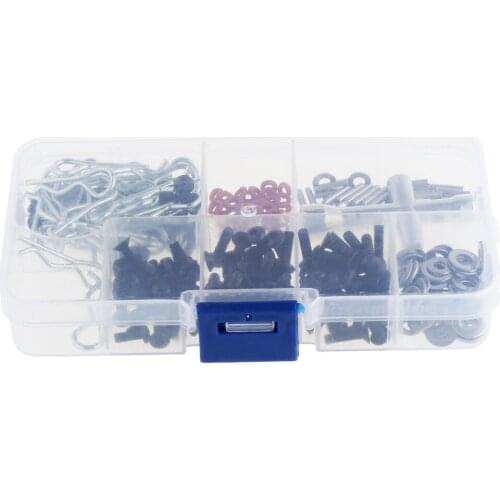 Durable 270x/set Screws Box Wrench Repair Tool Kit for 1/10 HSP RC Car DIY