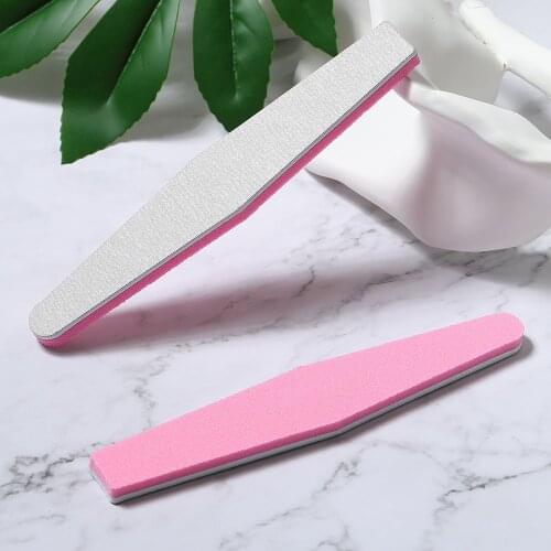 6pcs/lot 100/180/240/1000 Professional Nail File Buffer Sandpaper Sanding Blocks Grinding Polishing Manicure Care Tools Polish