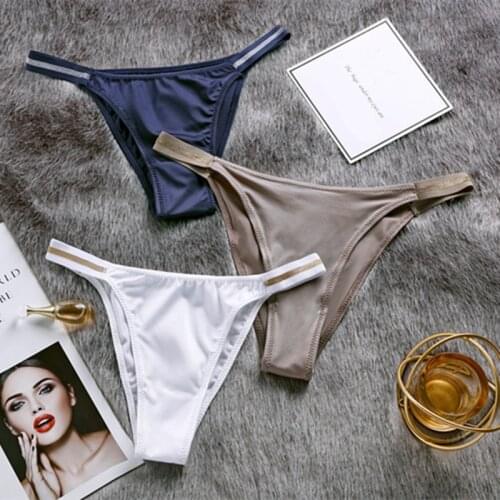 Hypoxic Respiration Youth girls Sexy Briefs Comfortable Breathable Pure Cotton Women Underwear Icy Experience French Hollow Lace