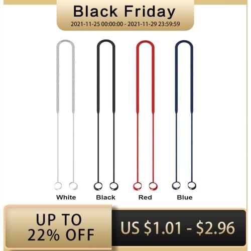 Silicone Anti Lost Strap Earphones Neck Rope for SAMSUNG Galaxy Buds Pro Hanging Neck Rope Sweatproof Waterproof Sport Accessori