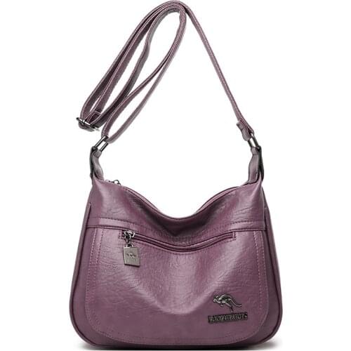 Women Shoulder Messenger Bags Bolsa Femme 2021 Spring Soft Leather Luxury Ladies Hand Bags Female Crossbody Bags