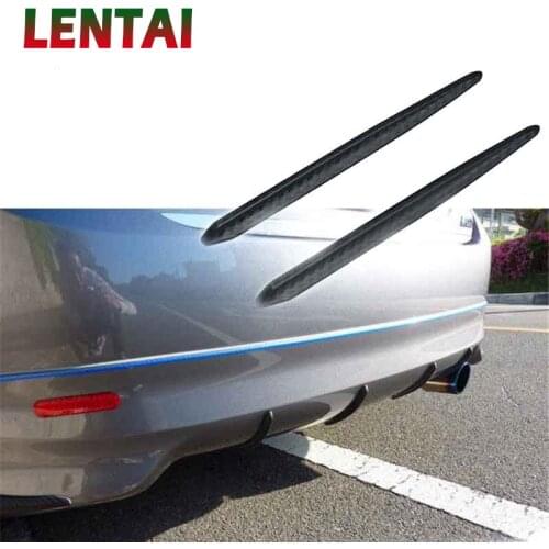 LENTAI Universal Car Rear View Mirror Bumper Strip Auto Accessories For Renault megane 2 3 Kia rio ceed Mitsubishi lancer asx