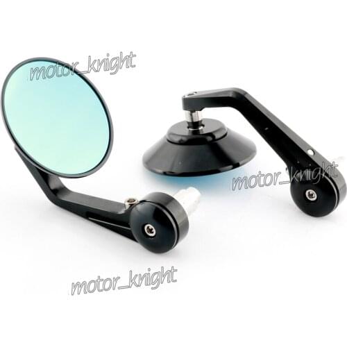 Universal CNC Aluminum Rear View Handle Bar End 7/8" Mirrors for Honda Hornet CB600 CB900/cb1000 cb400 NC700X/S NC750 GL1800