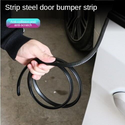 2/5/10m Auto Door Edge Stickers Decorative Protector Seal Strip Car Door Anti Scratch Protector Strip Auto Sealing Guard Trim