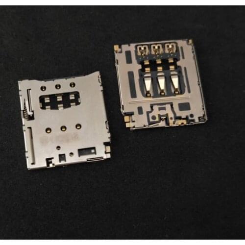 5pcs/lot SIM Card Slot Tray Reader Connector Holder Socket for Sony T3 M50W For Blackberry Q5 Z30 Cell Phone