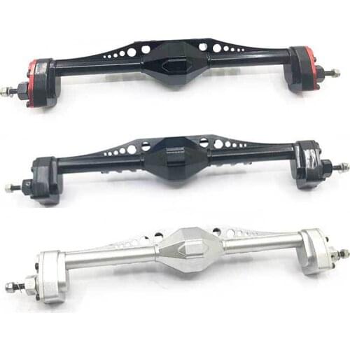 RCTOYFUN RC Car CNC Aluminum Housing 12mm Standard Hex Rear Axles For 1/10 RC Crawler Car SCX10 III AX103007 Axial Capra 1.9 UTB