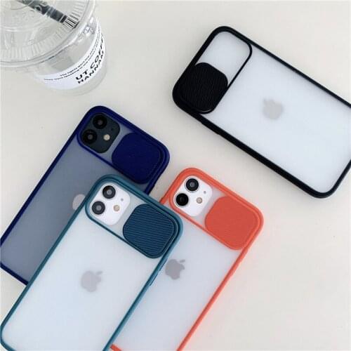 Phone Back Case For iPhone X XR XS Max 11 12 Pro Max Hard Cover For iPhone 6 6S 7 8 Plus Camera Lens Protect Silicone Case