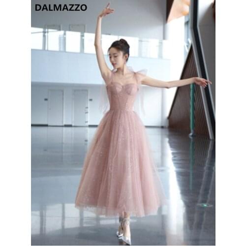 DALMAZZO Pink Summer Dresses