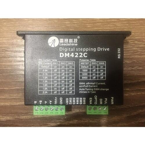 DM422C Two-phase stepper motor driver leadshine Up to 40VDC / 2.2A / 512 microstep