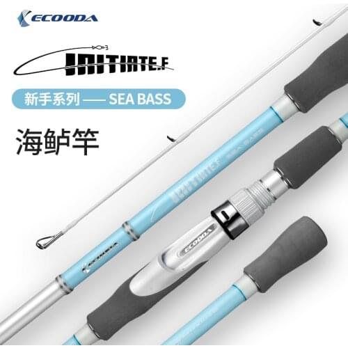 ECOODA EHIS Spinning Fishing Rod Lure Rod 2.51m 2.66m 2.82m Action 9kg Darg Power Lure WT 10-35g PE Max 2Sea bass fishing rod