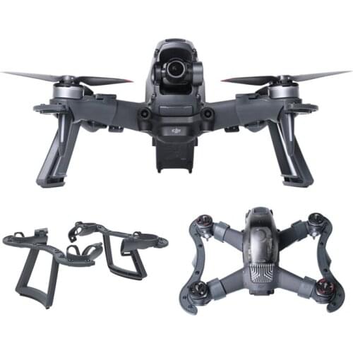 For DJI FPV Drone Guard Heightening Landing Gear Accessories 2 in 1 Multifunctional Stand Legs Protector Sunnylife Spare Parts