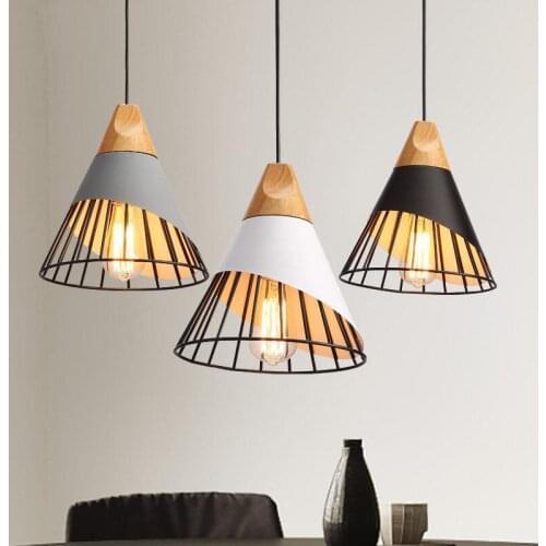 Birdcage Pendant lights Chandelier Modern Lamp Dining Room Fixture Kitchen Bedside Bedroom Chandeliers for dining room Lampshade
