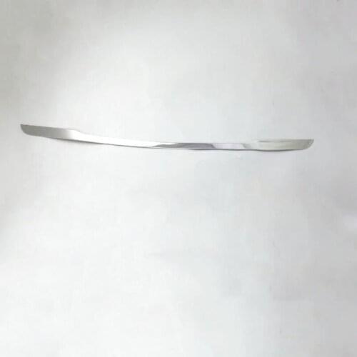 Exterior Car Accessories Stainless Steel Rear Door Moulding Trim Bar Tailgate Door Cover For Tiida 2016