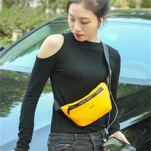Womens Bag Female Waist Bags Chest Bag Trendy Belt Bag Casual Travel Female Crossbody Bags Fashion Fanny Pack Women Belly Purse