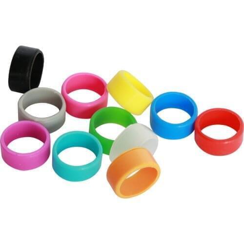 20PCS VBLL Color ID Band Distinguish 0.6 Inch Diameter For Motorola ICOM VERTEX Radio Antenna Walkie Antenna Ring