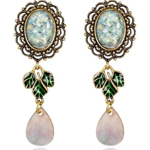 20pcs/lot DIY Bling Long Earrings For Lady Classical Blue Big Gem Rhinestone Long Drops Earring