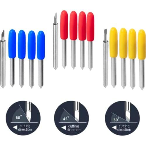 5Pcs 30 45 60 Degree Blades Cutting Plotter For Roland Vinyl Cutter Blade Dropshipping