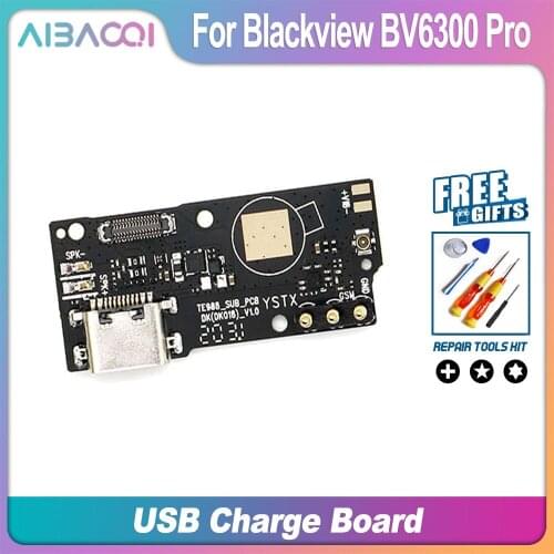 AiBaoQi Brand New USB Plug Charge Board+Microphone For Blackview BV6300 Pro Phone
