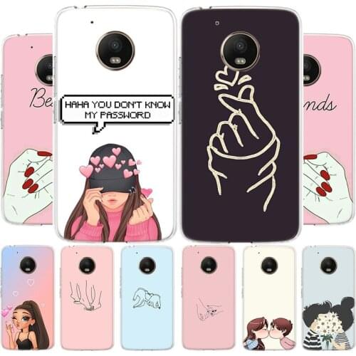 Pink Lover Art Phone Case For Motoralo Moto G9 G8 G7 G6 G5 E6 E5 E4 Plus Power Play One Macro Action Cover Coque