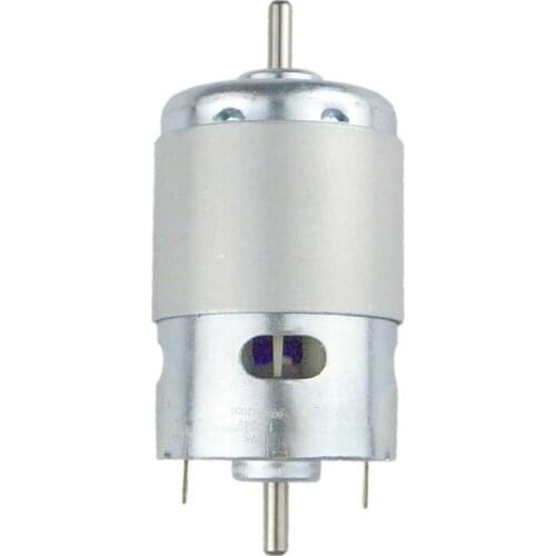 CHANCS 895 Dual Output Shaft Gear Motor DC 12V 6000RPM DC 24V 12000RPM Low Noise Motor Electric Power Tool