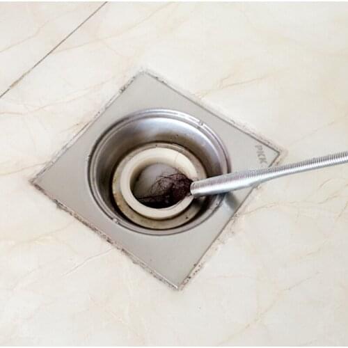 Flexible Long Reach Claw Pick Up Narrow Bend Curve Grabber Tool Spring Grip 60cm