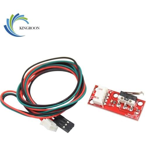 KINGROON 6pcs/lot Endstop Mechanical Limit Switches with 3Pin Cable 3D Printers Parts For RAMPS 1.4 Control Board Part Switch