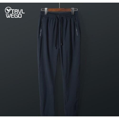 TRVLWEGO Climb Fish Trekking Camping Men Pants Quick Dry UV Resistant Active Frenulum Pant For Man Trousers 6XL