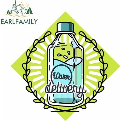 EARLFAMILY 13cm x 13cm For Water Bumper Car Decal Fashion Car Stickers Occlusion Scratch Windshield Motorcycle Decoration