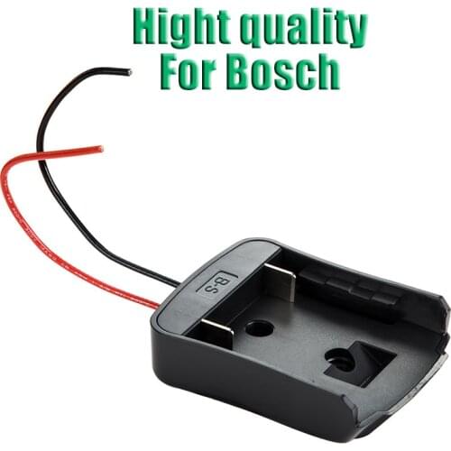 New Upgrade Battery adapter for Bosch For Makita 18v dock power connector With 14 Awg Wires Connectors Adapter Tool Accessories