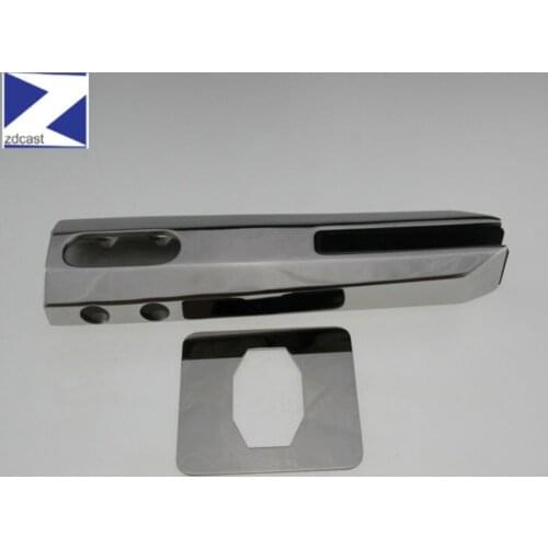 Oval Core Drill Glass Spigot Stainless Steel 2205 Glass Holder Spigot Balcony Balustrades Handrail Rails Pool