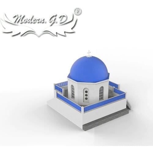 The popular Santorini theme house is customizable dome house creative house