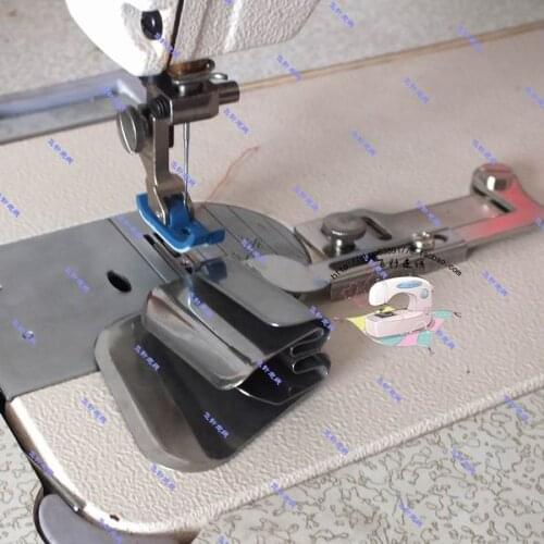 Industrial sewing machine accessories flat bed linen two layers of cloth stitching crimper upper folding inward pull cylinder
