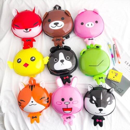 Baby Animal Backpack Student Eggshell Bags Kindergarten Toddlers School Bag Boys Girls Unisex Baby Cute Cartoons Hard Shell Pack