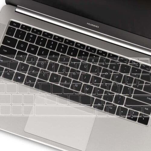 For HUAWEI MateBook D14/D15 Honor MagicBook 14/15 Laptop notebook Silicone Waterproof Clear Keyboard Protector film Cover Skin