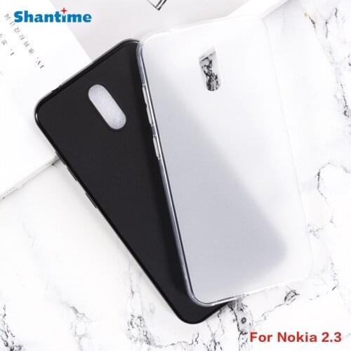 For Nokia 2.3 Gel Pudding Silicone Phone Protective Back Shell For Nokia 2.3 Soft TPU Case