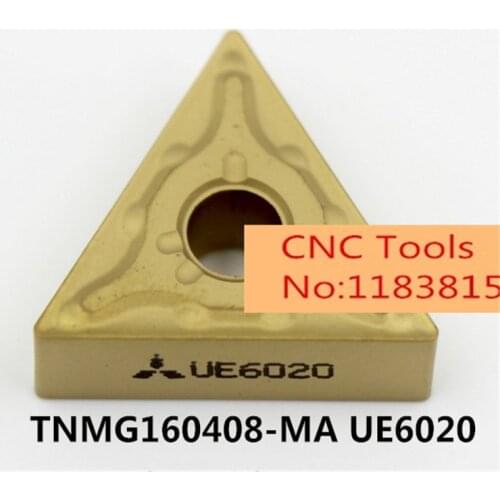 TNMG160404-MA TNMG160408-MA UE6020 UE6110 100% original carbide inserts TNMG160404 TNMG160408 lathe tools turning holder steel