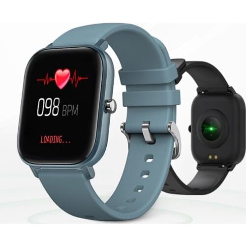 IP67 waterproof P8 smart watch mens and womens sports clock heart rate fitness tracker sleep monitor bracelet for IOS Android