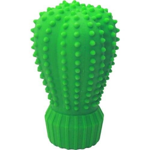 Dog Sounding Chew Toy Dog Toothbrush Teeth CleaningToy Pet Rubber Cactus Dog Molar Stick Toy Puppy Popular Toy
