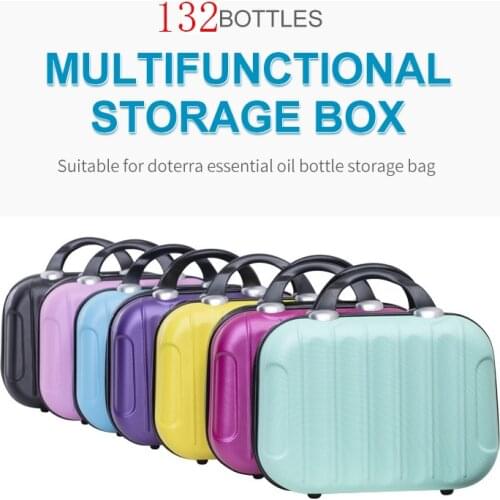 132 Grid Essential Oil Eva Bag Storage Bag Multifunctional Diamond Painting Accessories Hand Bag Storage Box Beads