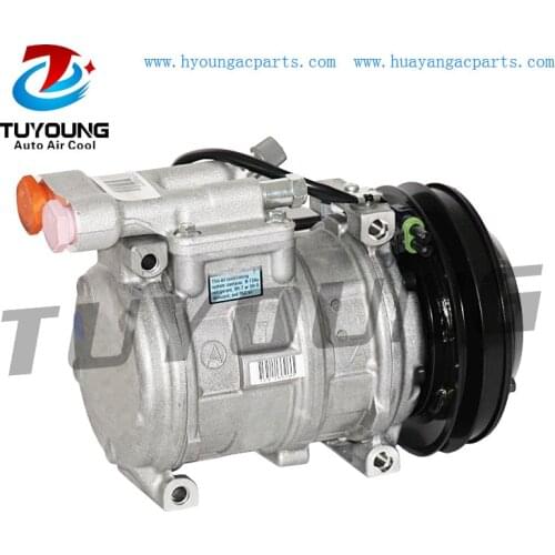 24V 10PA17C Auto Ac Compressor For John Deere AT163728 447100-4198 471-0446 1401020 5834