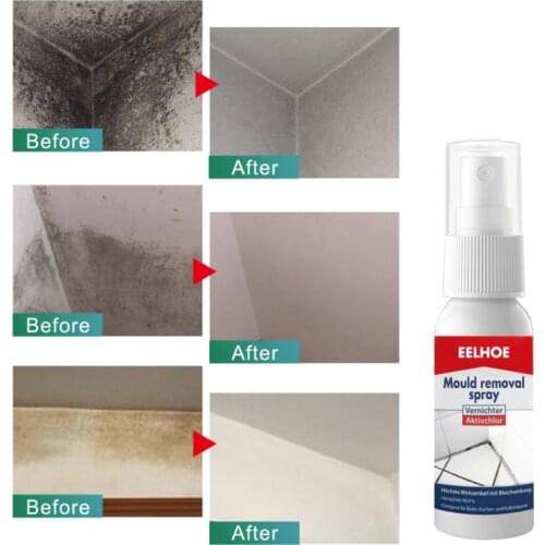 30ml Effective Mildew Remover Cleaner Mildew Active Spray Ceramic Tile Wall Mildew Removal Clean Mildew Eliminating Agent Spray
